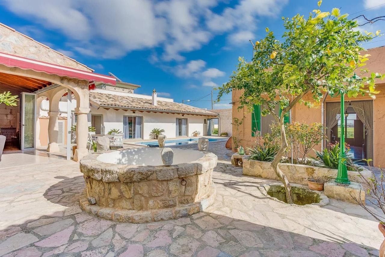 Ca Na Pessina,Con Piscina Privada Villa Sa Pobla Luaran gambar