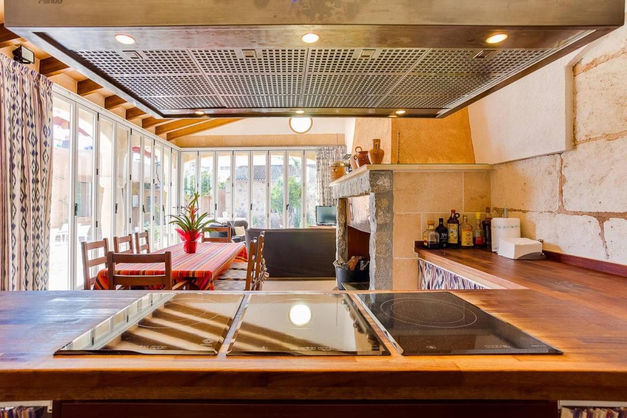 Ca Na Pessina,Con Piscina Privada Villa Sa Pobla Luaran gambar