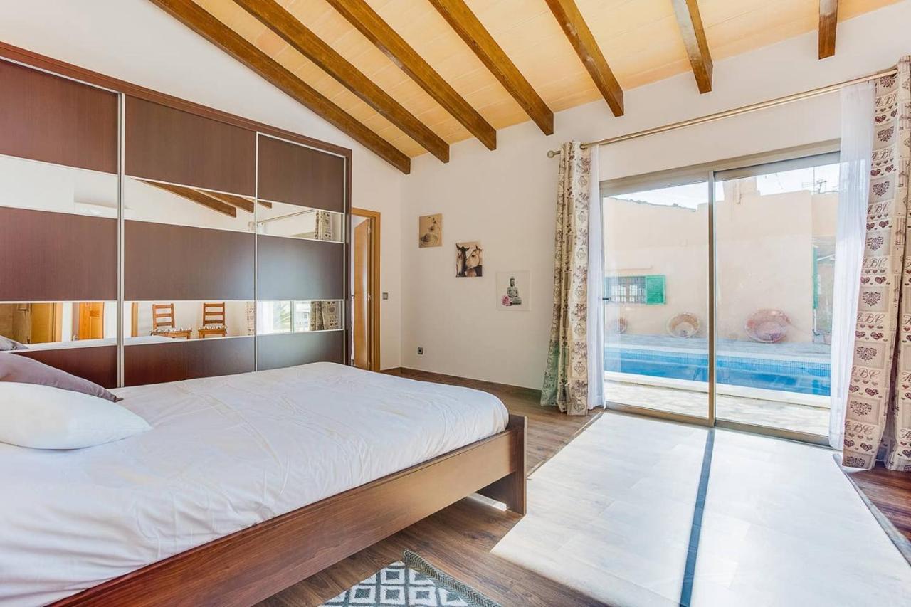 Ca Na Pessina,Con Piscina Privada Villa Sa Pobla Luaran gambar
