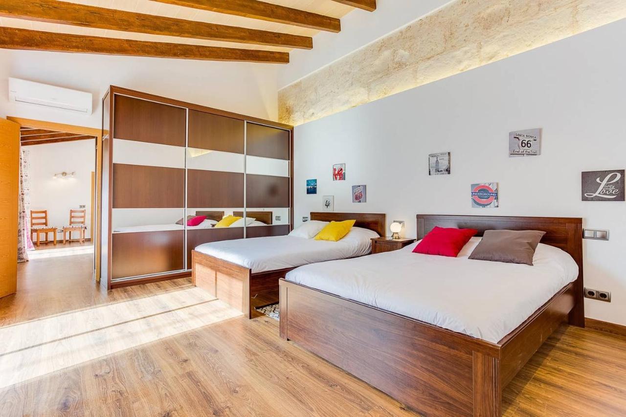 Ca Na Pessina,Con Piscina Privada Villa Sa Pobla Luaran gambar